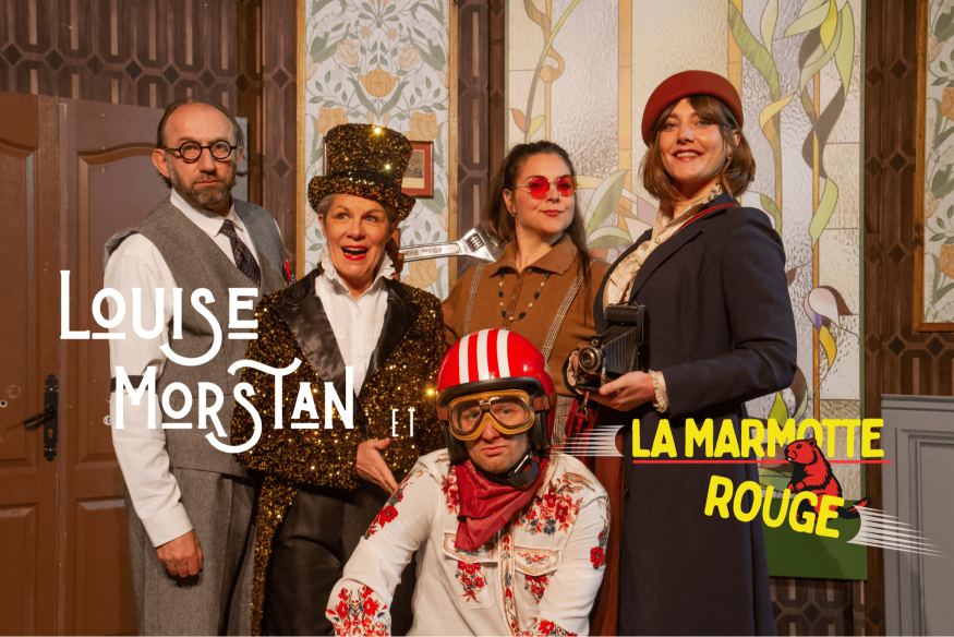 Le théâtre du Quiproquo dévoile sa nouvelle pièce « Louise Morstan et la Marmotte Rouge »