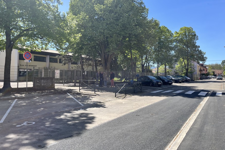 Sélestat : Du changement aux abords de l'école Jean Monnet